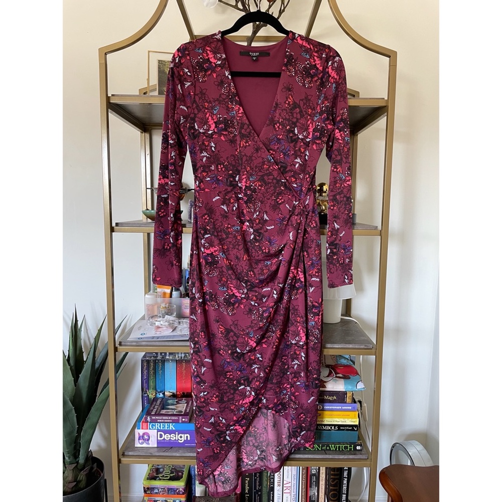 GUESS wrap style dress